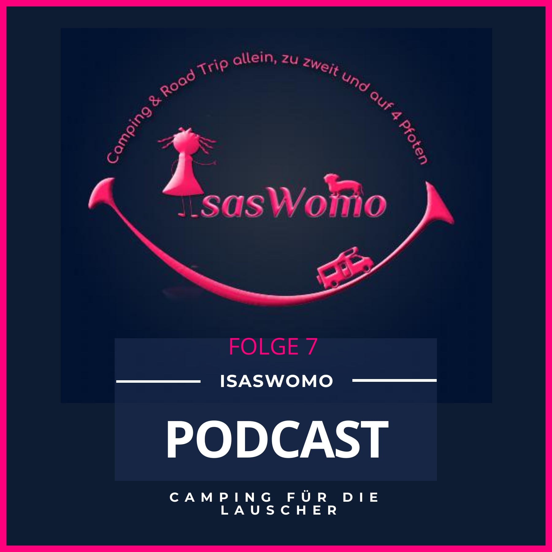 POODCAST LOGO Camping & Wohnmobil Wohnmobil und Camping Podcast