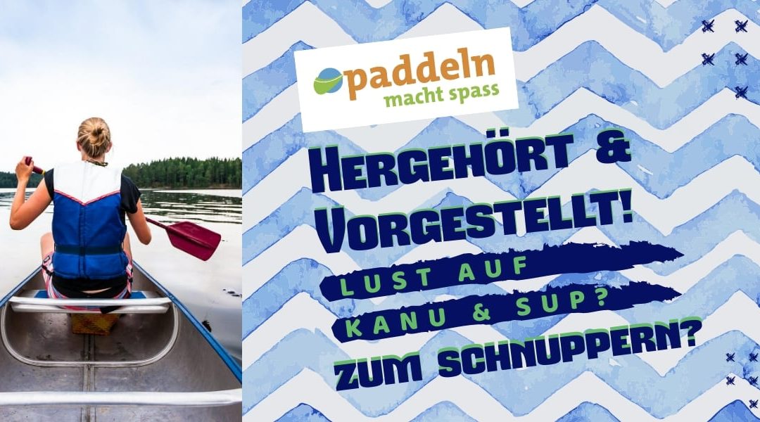 Paddeln macht Spaß