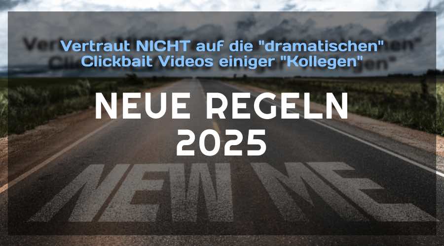 Neue Regeln und Gesetze für Camper 2025