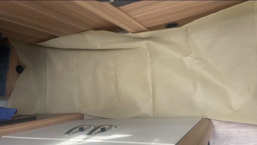 Schablone erstellen für einen Wohnmobil Teppich